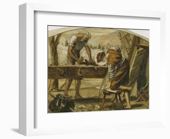 The Carpenter-Arthur Hughes-Framed Giclee Print