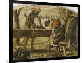 The Carpenter-Arthur Hughes-Framed Giclee Print