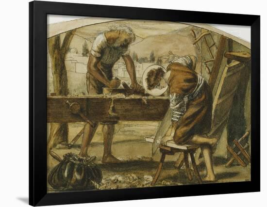 The Carpenter-Arthur Hughes-Framed Giclee Print