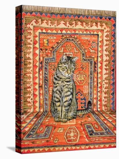 The Carpet-Cat-Ditz-Stretched Canvas