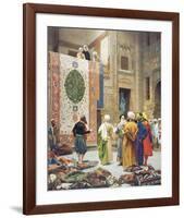 The Carpet Market-Jean-Leon Gerome-Framed Premium Giclee Print