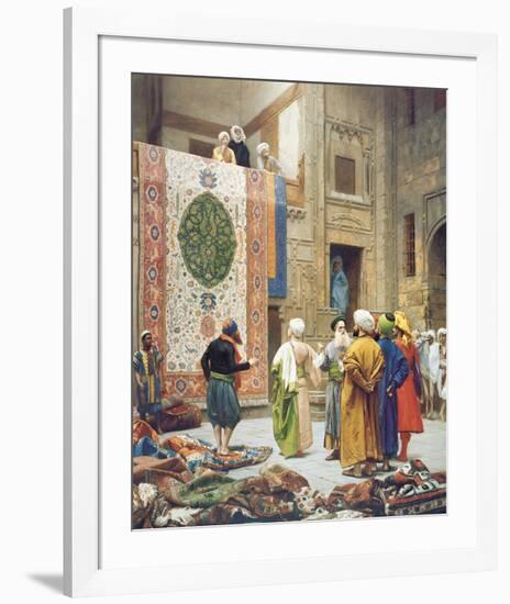 The Carpet Market-Jean-Leon Gerome-Framed Premium Giclee Print