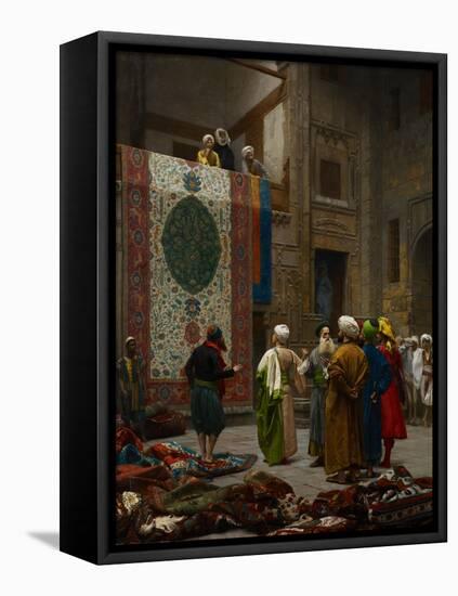 The Carpet Merchant, C.1887-Jean Leon Gerome-Framed Stretched Canvas