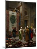 The Carpet Merchant, C.1887-Jean Leon Gerome-Mounted Giclee Print