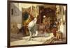 The Carpet Merchant-F. Ballesio-Framed Giclee Print