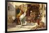 The Carpet Merchant-F. Ballesio-Framed Giclee Print