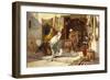 The Carpet Merchant-F. Ballesio-Framed Giclee Print