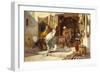The Carpet Merchant-F. Ballesio-Framed Giclee Print