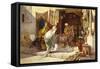 The Carpet Merchant-F. Ballesio-Framed Stretched Canvas