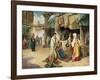 The Carpet Seller-Federico Ballesio-Framed Giclee Print