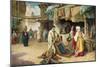The Carpet Seller-Federico Ballesio-Mounted Giclee Print