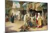 The Carpet Seller-Federico Ballesio-Mounted Giclee Print