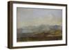 The Carrara Mountains from Pisa, 1845 - 1846-George Frederick Watts-Framed Giclee Print