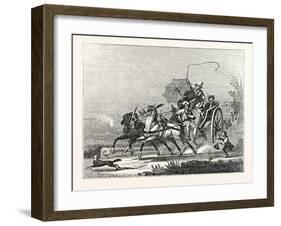 The Carriages of Naples: the Neapolitan Calesso-null-Framed Giclee Print