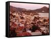 The Carribean: Low Aerials of Charlotte Amalie Capital of St Thomas-Eliot Elisofon-Framed Stretched Canvas