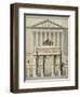 The Carrousel Triumphal Arch-null-Framed Premium Giclee Print