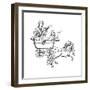 The Carruca, 9th Century-null-Framed Premium Giclee Print