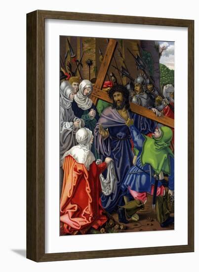 The Carrying of the Cross, 15th Century-H Moulin-Framed Giclee Print