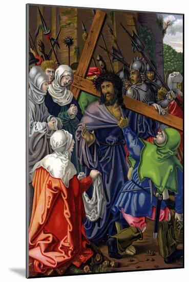 The Carrying of the Cross, 15th Century-H Moulin-Mounted Giclee Print