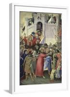 The Carrying of the Cross, c.1336-42-Simone Martini-Framed Giclee Print