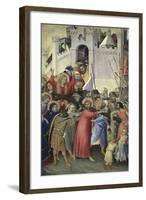 The Carrying of the Cross, c.1336-42-Simone Martini-Framed Giclee Print