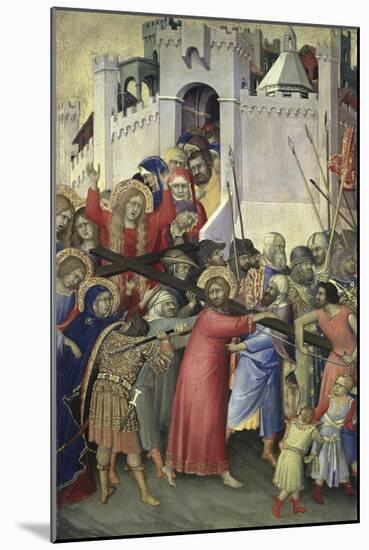 The Carrying of the Cross, c.1336-42-Simone Martini-Mounted Giclee Print