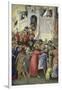 The Carrying of the Cross, c.1336-42-Simone Martini-Framed Giclee Print