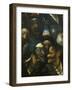 The Carrying of the Cross. (Detail)-Hieronymus Bosch-Framed Giclee Print