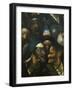 The Carrying of the Cross. (Detail)-Hieronymus Bosch-Framed Giclee Print