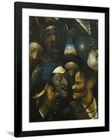 The Carrying of the Cross. (Detail)-Hieronymus Bosch-Framed Giclee Print