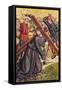 The Carrying of the Cross-Michael Wolgemut Or Wolgemuth-Framed Stretched Canvas