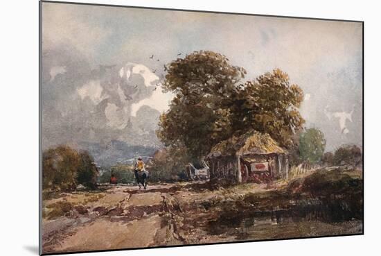 'The Cart Shed', 1841-David Cox the elder-Mounted Giclee Print