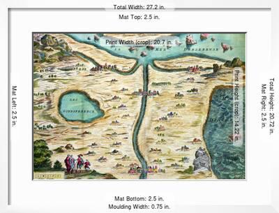 The Carte De Tendre A Map Of An Imaginary Country Giclee Print Allposters Com