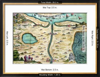 The Carte De Tendre A Map Of An Imaginary Country Giclee Print Allposters Com