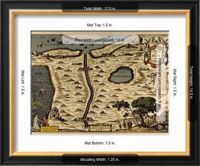 The Carte Du Tendre Giclee Print Clelie Allposters Com