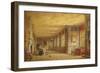 The Cartoon Gallery at Knole, 1841-Joseph Nash-Framed Giclee Print