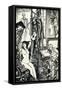 The Cartoonist - Stage Vi, C1920-Edmund Joseph Sullivan-Framed Stretched Canvas