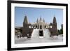 The Carved White Marble Jain Swaminarayan Temple, Gondal, Gujarat, India, Asia-Annie Owen-Framed Photographic Print