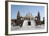 The Carved White Marble Jain Swaminarayan Temple, Gondal, Gujarat, India, Asia-Annie Owen-Framed Photographic Print