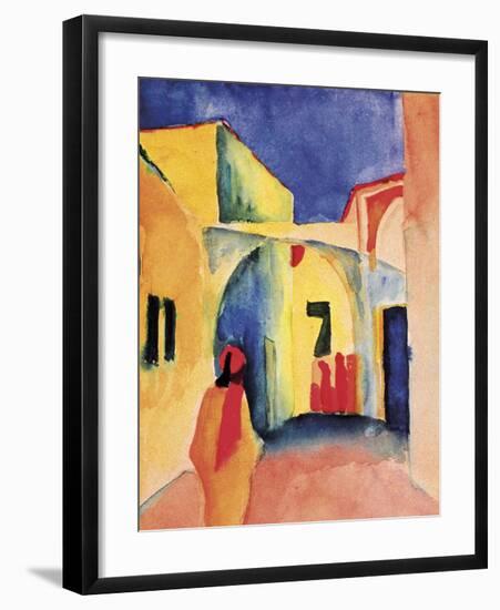 The Casbah-August Macke-Framed Art Print