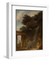 The Cascade, c.1775-Jean-Honore Fragonard-Framed Premium Giclee Print