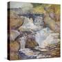 The Cascade, C.1889 (Oil on Canvas)-John Henry Twachtman-Stretched Canvas