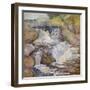 The Cascade, C.1889 (Oil on Canvas)-John Henry Twachtman-Framed Giclee Print