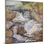 The Cascade, C.1889 (Oil on Canvas)-John Henry Twachtman-Mounted Giclee Print