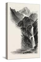 The Cascade D'Oo, the Pyrenees, France, 19th Century-null-Stretched Canvas