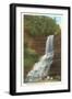 The Cascade, Mountain Lake, Virginia-null-Framed Art Print