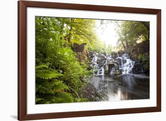 The Cascades, Virginia Water, Surrey, England, Uk, Europe-Charlie Harding-Framed Photographic Print