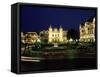 The Casino and Hotel De Paris by Night, Monte Carlo, Monaco-Ruth Tomlinson-Framed Stretched Canvas