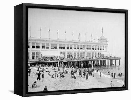 The Casino, Asbury Park, N.J.-null-Framed Stretched Canvas