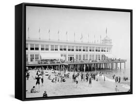 The Casino, Asbury Park, N.J.-null-Framed Stretched Canvas